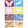 Naklejanie po numerach A4 MOTYL 100082/A MOXY