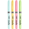 Zakreślacz HIGHLIGHTER GRIP pastelowe kolory opakowanie 4 kolory 964859 BIC
