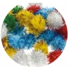 Pompony metaliczne 2cm mix POM21 (40 sztuk) BREWIS