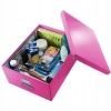 Pudełko LEITZ Click & Store A3 różowe 60450023