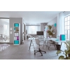 Pudło uniwersalne Click&Store rozmiar M turkusowe 240x260x260mm 61090051 LEITZ WOW