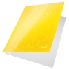 Skoroszyt kartonowy A4 LEITZ WOW żółty metalik 30010016