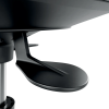 Stołek na kółkach Leitz Ergo Active z wygodnym siedziskiem do balansowania 65770095