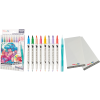 Pisak BRUSH SIGN PEN TWIN MANGA kpl.8szt. SESW30C-ST8MGPL PENTEL