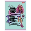 Zeszyt A5 32k 3linia kolorowa 70g MONSTER HIGH UNIPAP