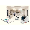Zszywacz elektryczny Supreme 5050e biało-czarny 50 kartek RAPID 20993212