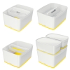 MyBox duży z pokrywką, biało-żółty LEITZ 52161016