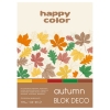 Blok DECO AUTUMN A4 20ark.170g. 5 kolorów HA 3817 2030-130 HAPPY COLOR