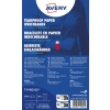 Opaski na rękę 256x19mm (50 arkuszy = 500 opasek) neonowe czerwone TYVRD-50 AVERY