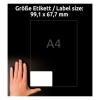 Etykiety foliowe Ultra Resistant 99,1x67,7mm (40arkuszy=320etykiet) L7914-40 AVERY ZWECKFORM