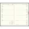Kalendarz A6 Notesowy CLASSIC (C4), 20 różowy nubuk TELEGRAPH