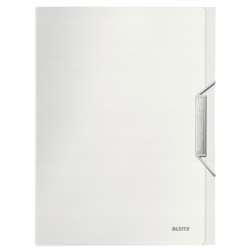 Teczka z gumką LEITZ STYLE 30mm A4 Arktyczna biel 39560004