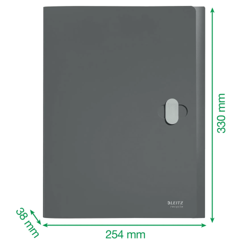 Teczka poszerzana Recycle A4 PP zielona 46230055 LEITZ