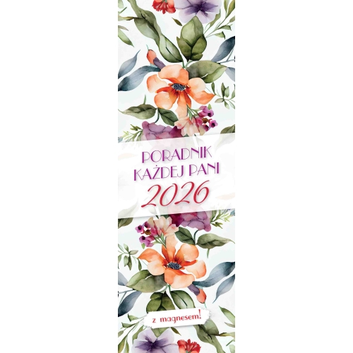 Kalendarz zdzierak z magnesem PORADNIK KAŻDEJ PANI KKP-M AVANTI