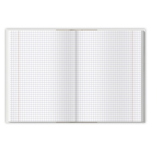 Brulion A5 96k kratka z marginesem GEO/PLANET 70g. 400169441 TOP 2000