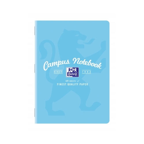 Zeszyt A5 60k linia margines CAMPUS pastel 400160140 OXFORD