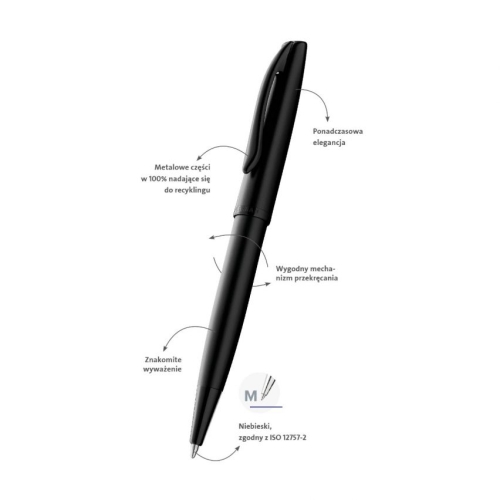 Długopis Jazz Noble Elegance CARBON etui PELIKAN