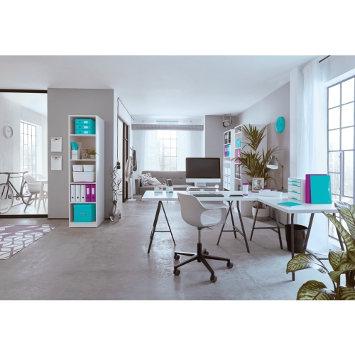 Pudło uniwersalne Click&Store rozmiar M turkusowe 240x260x260mm 61090051 LEITZ WOW