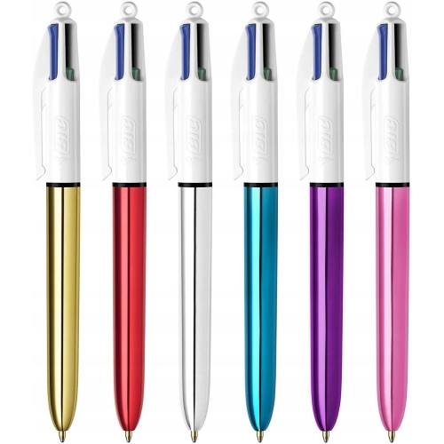 Długopis 4 COLOURS mix SHINE (12szt.) 964775 BIC
