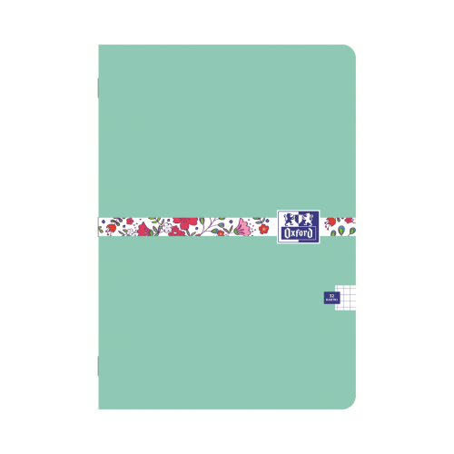 Zeszyt A5 32k kratka 90g FLORAL 400150841 OXFORD