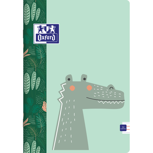 Zeszyt A5 32k 3linia kolorowa 90g KIDS 400170268 OXFORD