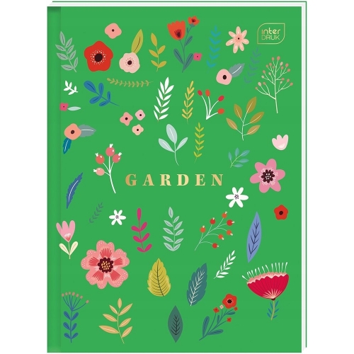 Brulion A4 96k kratka 70g HS Garden INTERDRUK