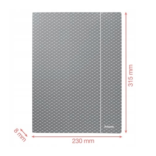 Teczka kartonowa z gumką Colour`Breeze A4 koralowa 628494 ESSELTE