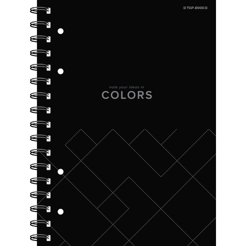 Kołozeszyt A4 80k kratka COLORS 400169233 TOP 2000