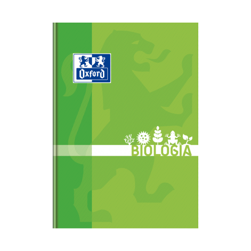 Brulion A5 80k kratka margines szyty BIOLOGIA 400128286 OXFORD