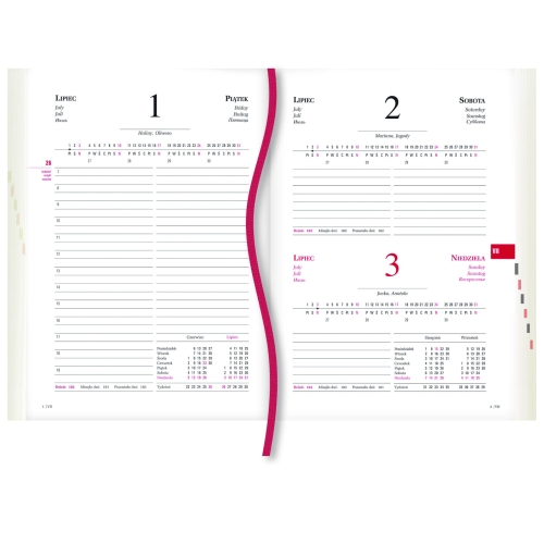 Terminarz Powszechny B6 - c.brąz T-200V-S2 Michalczyk i Prokop