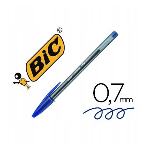 Długopis CRISTAL EXACT niebieski 0,7mm 992605 BIC