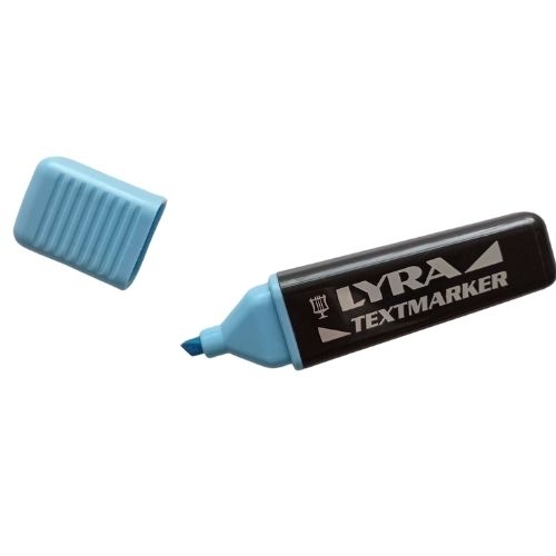 Textmarker LYRA niebieski 83347