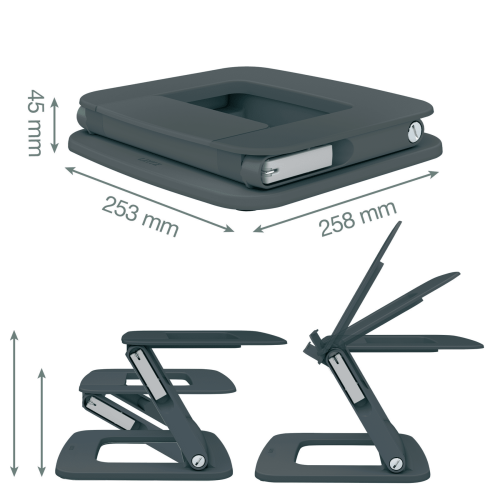 Podstawka pod laptopa Ergo szara 64240089 LEITZ