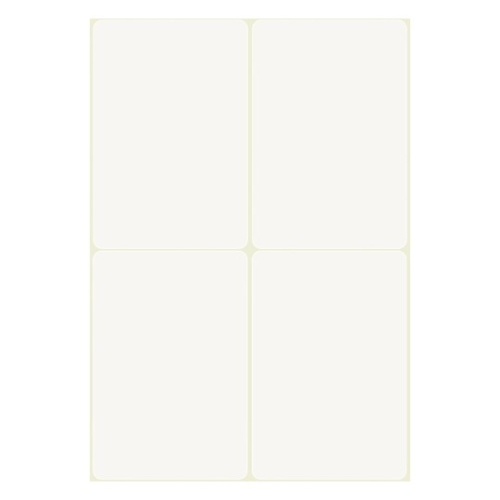 Etykieta identyfikatory imienne 80x54mm(10 arkuszy = 40etykiet) Sztuczny jedwab 51063 AVERY ZWECKFORM