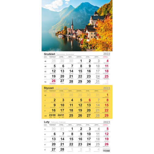 Kalendarz trójdzielny(H) T-106T-06 Michalczyk i Prokop