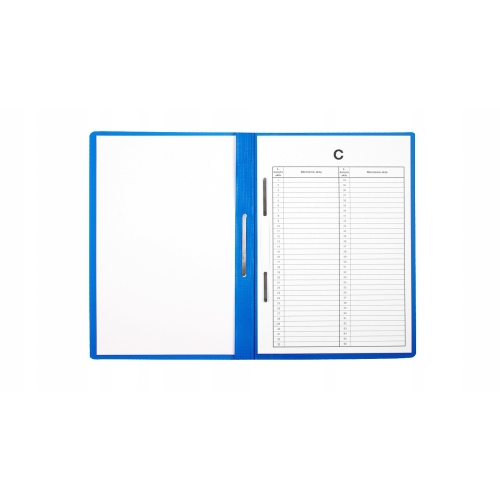 Skoroszyt akt osobowych zawieszany niebieski(10szt)ST-23-03 BIURFOL