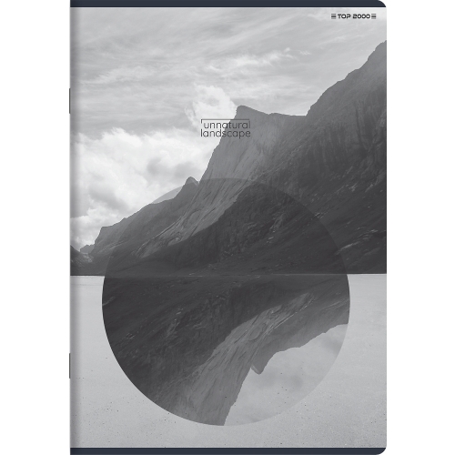 Zeszyt A5 60k linia margines UNNATURAL LANDSCAPE 400182437 TOP 2000