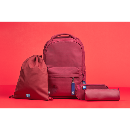 Worek na obuwie School żurawinowy 400182198 OXFORD