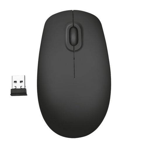 Mysz OMEGA bezprzewodowa optyczna 1200dpi USB czarna (42861)