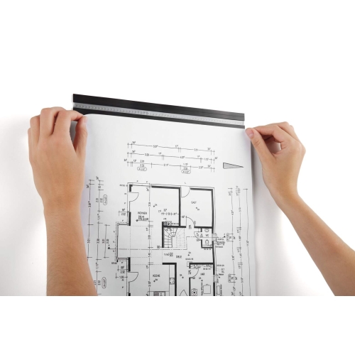 Samoprzylepna listwa magnetyczna DURAFIX RAIL 297 , szer. 297 mm A4, 470723 DURABLE