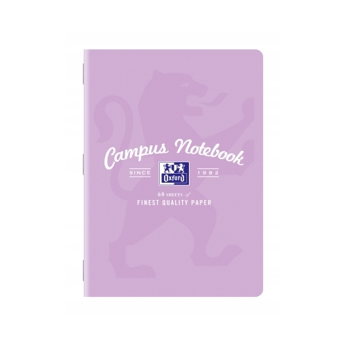 Zeszyt A5 60k kratka margines CAMPUS pastelowe 400160109 OXFORD