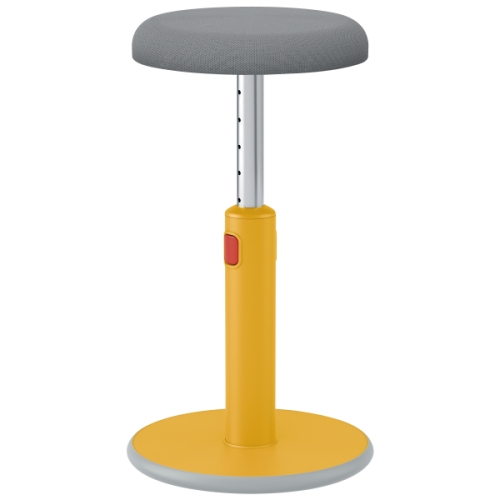 Ergonomiczny stołek Leitz Ergo Cosy żółty 65180019