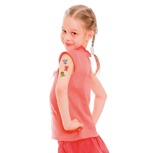 Naklejki tatuaże dla dzieci ZWIERZĄTKA 56761 Z-DESIGN KIDS TATTOO AVERY ZWECKFORM
