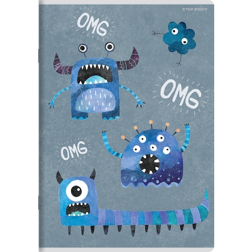 Zeszyt A6 32k kratka BOYS CARD 400181858 TOP 2000