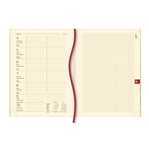 Terminarz B5 Klasyczny - zieleń T-221V-Z Michalczyk i Prokop
