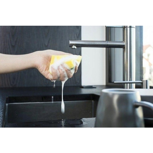 Gąbka do zmywania VILEDA Tip Top 9,5x7cm (3+2 szt) żółta