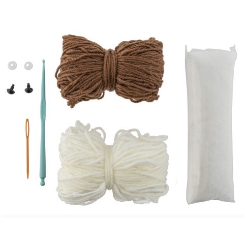 Zestaw do szydełkowania MAŁPKA 15x9x13,5cm CR1704/GE GRAFIX