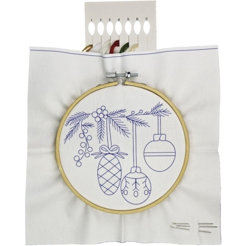 Zestaw do haftowania Bombki 649470 TITANUM