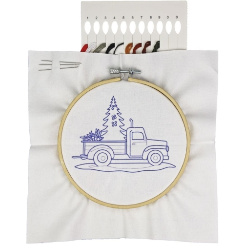 Zestaw do haftowania Samochód 649468 TITANUM