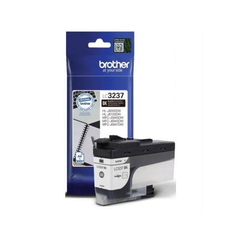 Tusz BROTHER (LC3237BK) czarny 60,11ml/3000str